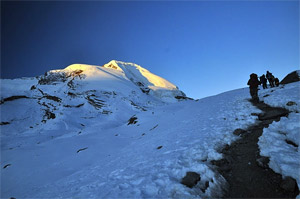 Thorang La Pass during annapurna circuit trek